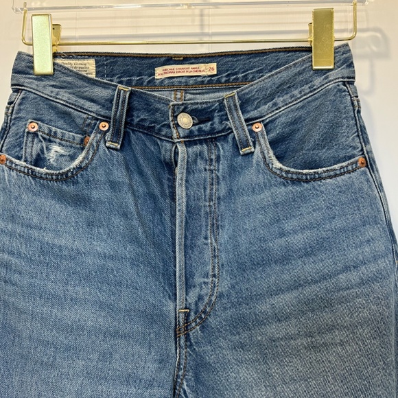 Levi’s Ribcage Straight Ankle jeans size 26 - Picture 3 of 9